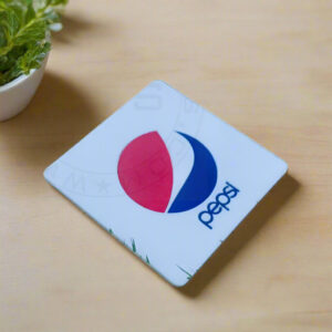 Custom Logo Acrylic Coaster – Promotional Branded Business Drink Mat (Single Piece)