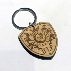 Customized Shield Shaped Wooden keyring - Artoza Crafts | Where Craft Becomes Style
