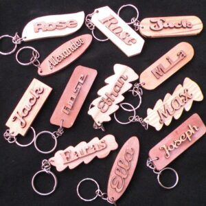 Customized Wooden Name Keychain - Artoza Crafts | Where Craft Becomes Style