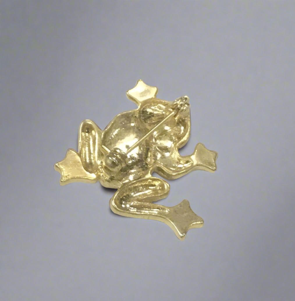 Frog-Brooch-backside - Artoza Crafts | Where Craft Becomes Style
