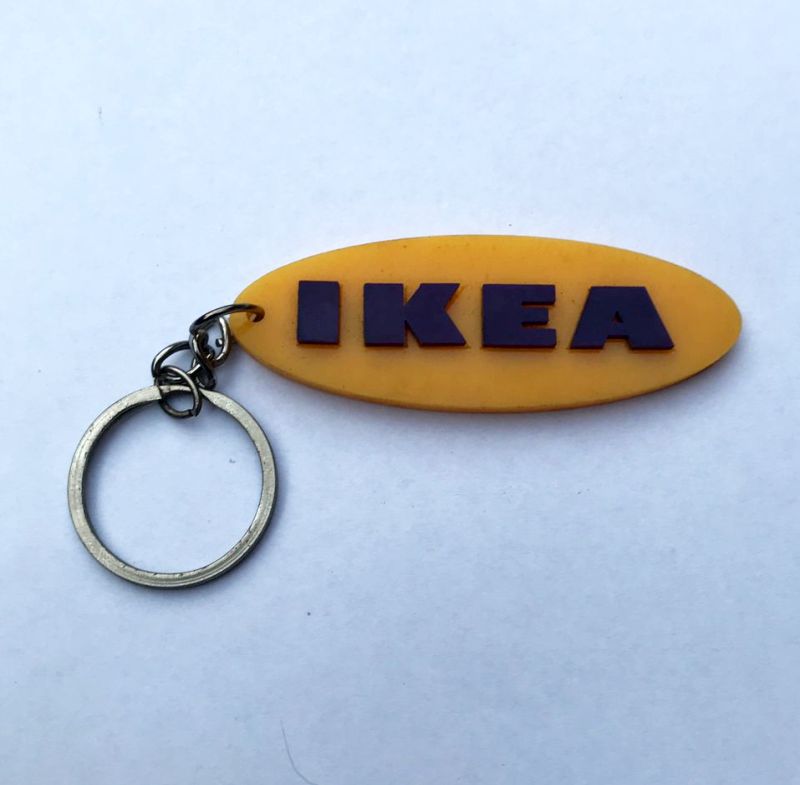 Oval Acrylic Logo keychain - Artoza Crafts | Where Craft Becomes Style