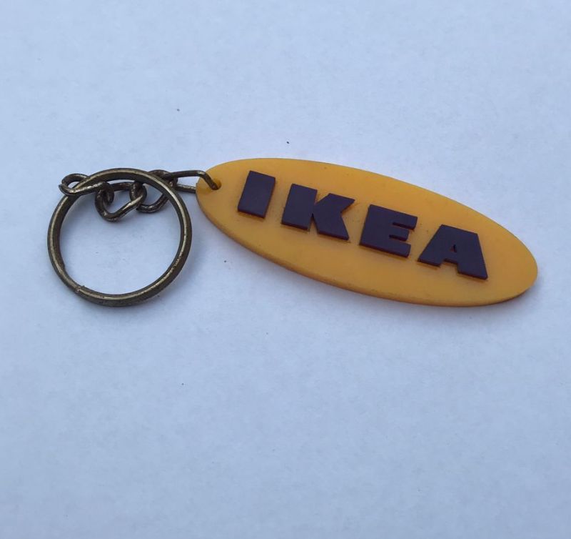 Oval Acrylic Logo keyring - Artoza Crafts | Where Craft Becomes Style