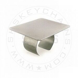 Stainless Steel Finger-Type Makeup Mixing Palette – Medium Size Professional Tool