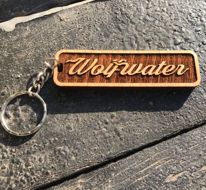 customized wooden-keyring-reverse engraved - Artoza Crafts | Where Craft Becomes Style