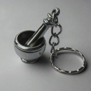 mortar-Pestle-Medical-key-ring1 - Artoza Crafts | Where Craft Becomes Style