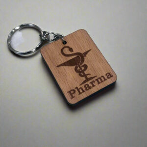 pharma-wooden-keyring - Artoza Crafts | Where Craft Becomes Style