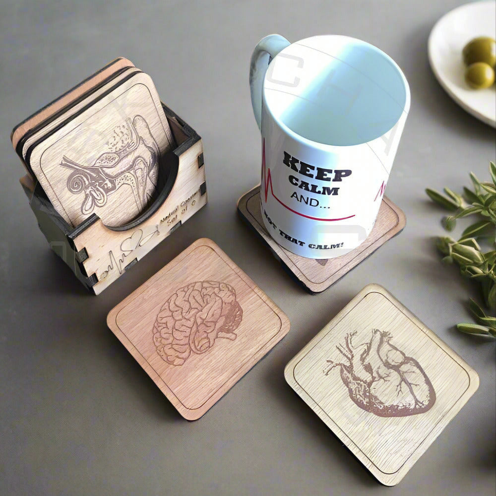 wooden-coasters - Artoza Crafts | Where Craft Becomes Style