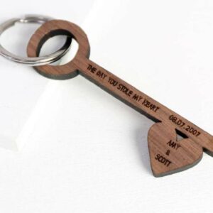 wooden-key-shaped-keyring - Artoza Crafts | Where Craft Becomes Style