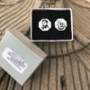 Customized Name Photo Octagonal Stainless Steel Cufflinks1 - Artoza Crafts | Where Craft Becomes Style