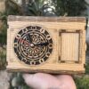 Laser Cut Wooden Desk Clock with Photo Frame2 - Artoza Crafts | Where Craft Becomes Style