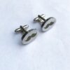 Mustache Engraved Round Cufflinks - Artoza Crafts | Where Craft Becomes Style