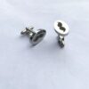 Mustache Engraved Round Cufflinks-oval - Artoza Crafts | Where Craft Becomes Style