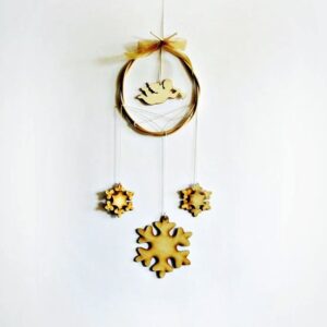 christmas theme dream catcher - Artoza Crafts | Where Craft Becomes Style