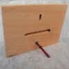 laser-engraved-wood-plaque-back - Artoza Crafts | Where Craft Becomes Style