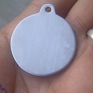 round metalpet id tagSS - Artoza Crafts | Where Craft Becomes Style
