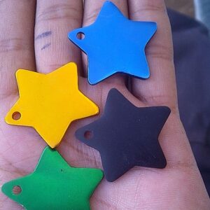 start shaped pet ID tag - Artoza Crafts | Where Craft Becomes Style